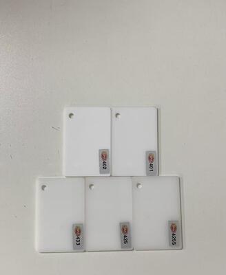 खरीदें कस्टम सिग्नलिंग के लिए सफेद अपारदर्शी कास्ट एक्रिलिक शीट 20 मिमी मोटी मजबूत पैनल online manufacture