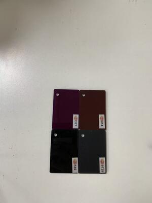 खरीदें अंदरूनी सजावट के लिए 30 मिमी मोटी अंधेरे रंग की कास्ट एक्रिलिक शीट अपारदर्शी पैनल online manufacture