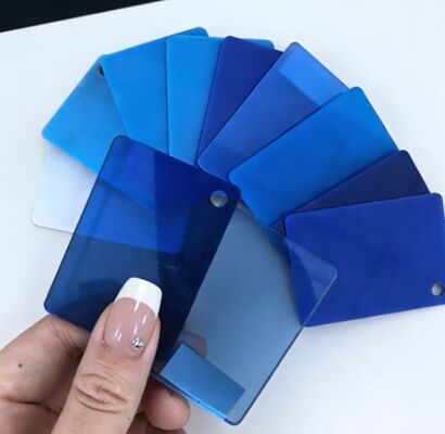 खरीदें पोशाक प्रतिरोधी नीली एक्रिलिक शीट 20 मिमी एक्वैरियम टैंक और समुद्री जल उपयोग के लिए online manufacture