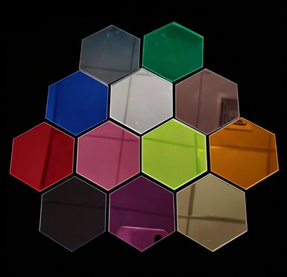 खरीदें लचीला 0.8mm-6mm रंगीन दर्पण ऐक्रेलिक शीट online manufacture