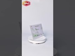 एल आकार का चुंबकीय एक्रिलिक साइन धारक