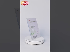 एल आकार का चुंबकीय एक्रिलिक साइन धारक