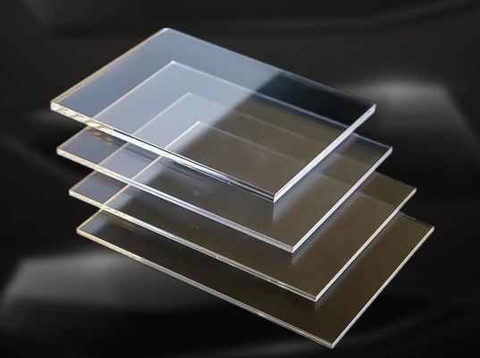 कस्टम 1.8mm-40mm स्पष्ट PMMA निरंतर स्पष्ट हार्ड प्लास्टिक शीट 4x8 आकार 1220*2440m